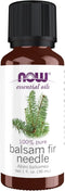 NOW Essential Oils Balsam Fir Needle Oil, Woodsy Aromatherapy Scent, 100% Pure, 1-Ounce