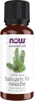 NOW Essential Oils Balsam Fir Needle Oil, Woodsy Aromatherapy Scent, 100% Pure, 1-Ounce