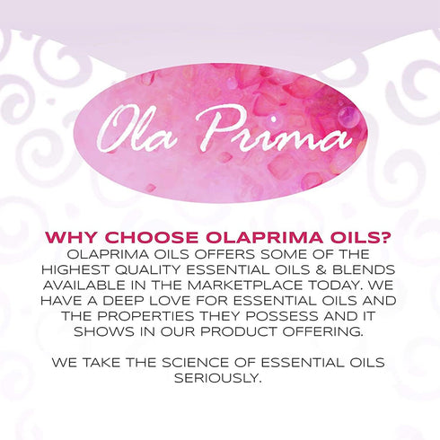 Ola Prima Tea Tree Essential Oil - 4 fl oz - Therapeutic Grade for Aromatherapy, Hair, Face, Acne, Dropper
