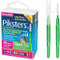 Piksters Interdental Brushes, Size 6, 40 pk, Gum Soft Bristles for Larger Gaps, Safe for Braces, Plaque Removal