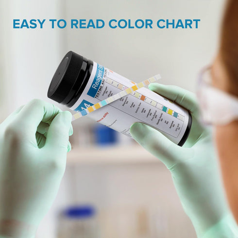 RPOMU 14 100 Count Urine Test Strips Parameters