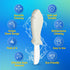 4 PACK Pumice Stone for Toilet Cleaning, Toilet Pumice Stone with Handle for Toilet Bowl