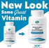 Earth's Splendor Immune Support Dietary Supplements, with Zinc 50mg, 100 Tablets for Skin Health