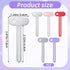 Ymapinc 5Pcs Metal Toothpaste Squeezer Tool, Tube Roller Squeezer for All Tubes, Toothpaste, Hand Cream, Cosmetics