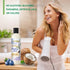 Coconut Blueberry Blast Leave-In Daily Conditioning Cream for Hair Softening, 8 Fl. Oz.