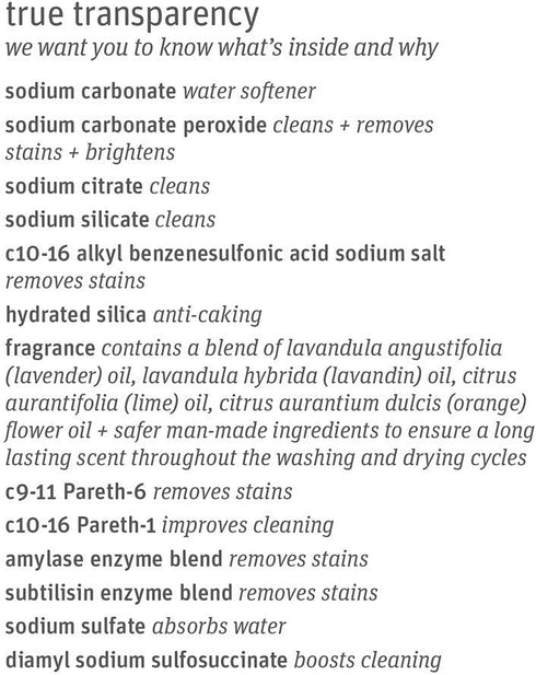 Grab Green Natural 3-in-1 Laundry Detergent Powder, Water Lily, 100 Loads