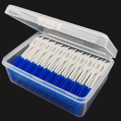 250PCS Braces Dental Brush Flosser for Cleaner Interdental Brush Toothpick Dental Hygiene Tool