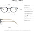 OCCI CHIARI Lightweight Designer Acetate Frame, Stylish Reading Glasses for Women, Black, 3.0