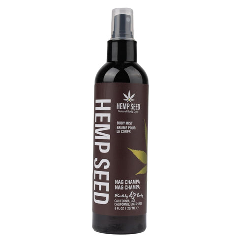 Hemp Seed Body Mist - 8 fl oz, Moisturizes & Protects Skin with Hemp Seed Oil, Chamomile & Aloe Vera, Vegan