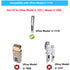 Replacement Ufree U-1176 Charger USB Charger Cable Compatible with Ufree Beard Trimmer for Men Model U-1176 Power Cord