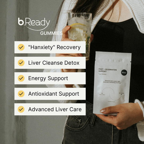 Morning Recovery Support Gummies, Vegan Milk Thistle Supplement with Prickly Pear for Liver Support