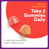 Immunity Gummies: B6, B12, Immune 60 Count (30 SmartyPants Kids Multivitamin & Vitamins C, D, A, and Zinc for Support