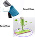 4 Pack Mop Head Replacements, Microfiber Cleaning Pads for Most Spray Mops, Wet & Dry Cleaning