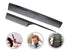 Professional Black Carbon Fiber Teasing Comb, Fine and Wide Tooth Hair Barber Comb for All Hair Types