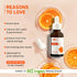 Plum 15% Vitamin C Serum for Face, with Pure Ethyl Ascorbic Acid, Kakadu Plum & Rose Extract, Anti Aging Serum, Anti-Oxidant, Fights Hyperpigmentation & Dull Skin, Fragrance-Free, 1 Fl Oz