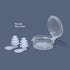 EarPlanes+ Clear Low-Profile Design Invisible Airplane Travel Ear Protection (Adult 1, Count)