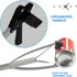 Grabber Reacher Suction Cup Grip Tool - Long 32 Inch Foldable Heavy Duty Aluminum Pick Up Stick for Elderly