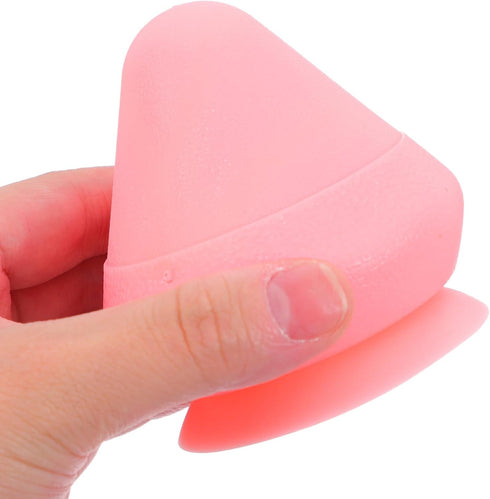 Portable Suction Cup Massage Cone Ball for Foot, Back, Waist, Neck, and Shoulder Muscle Relief, Versatile Triangle