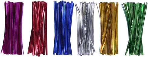 600ct Lollipop Cake Pop Kit - 200 Lollipop Sticks, 200 Bags, 200 Twist Ties, Candy Wrappers Accessories Set