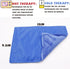 Reusable Ice Pad, Hot Cold Pack for Injuries, Large Back Pain Relief, 13x9.5 inch Blue, Pillow Ice Pad