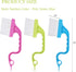 Trycooling Hand-held Groove Gap Cleaning Tools - Kitchen Cleaning Brushes (Random Color-Blue, Green, Pink)