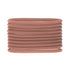 Mia Silkies Silicone Hair Elastics, Translucent Brown, 10pcs, for Thick Hair, Women, Athletes