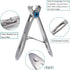 Large and Small Nail Clippers Set, Heavy Duty Stainless Steel Toenail Clippers for Thick Toenails, Men & Women