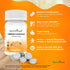 Chewable Iron 65 mg with Vitamin C 270 mg Supplement for Women/Men, 60 Days Supply, Zesty Orange Flavor (60 Count)