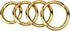 Stainless Steel Curved Shape Penis Cock Rings Metal Ring Penis Loop Metal Delay Ring Stronger Erection Enhancer Sexual