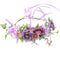 Vivivalue Fairy Floral Crown Woodland Headband, Flower Headpiece Hair Wreath for Women Girls