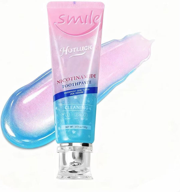 ORALUCK Hotluck Niacinamide Toothpaste | Whitening & Fluoride-Free for Healthy Gums & Fresh