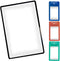 MagniPros Premium 3X (300%) Page Magnifying Lens with 3 Bonus Bookmark Magnifiers for Low Vision Aids
