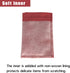 20pcs Burlap Bags with Drawstring - 2.7x3.5 Inch Red Jute Gift Bag Bulk for Christmas Wedding Party Favors