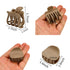 Small Hair Clips for Thin, Fine, and Short Hair - 8 Pcs Cute Matte Claw Clips with Double Row Teeth