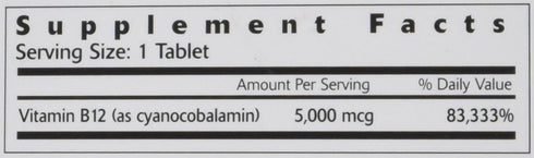 Windmill Health Products Hi-Ener-G Super B-12 5000 mcg - 30-Count Box