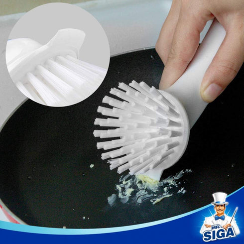 Pack 2 MR.SIGA Pot and Pan Cleaning Brush