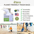 Made By Terra 13 45 USDA Certified - Plant Based Kitchen Trash Bags with HANDLES, Gallon Standard Size - Bags