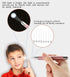 Ear Wax Removal Tool, LED Lights Ear Cleaning Kit, Updated Version, Non-Slip, BPA Free (Two Golden)