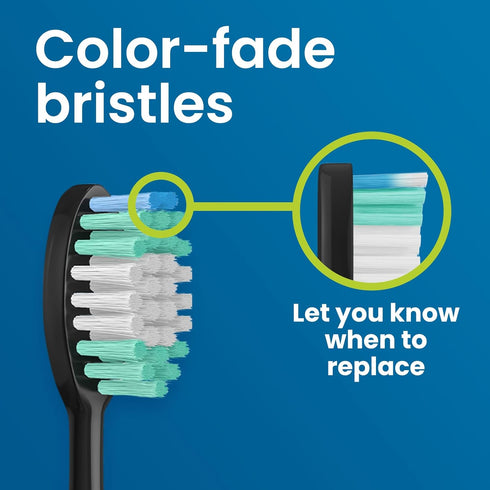 Replacement Toothbrush Heads 10 Pack for AquaSonic Black Series, Vibe Series, Black Series Pro, Duo Series Pro Electric