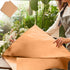 YOLUFER 20 Sheets Flower Wrapping Paper, Waterproof Floral Bouquet Wrapping Paper for DIY Crafts (22.8x22.8 Inch) Dark
