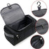 Tumecos Toiletry Dopp Kit - Travel Electronics Organizer Shaving Accessories Bag (Black1)