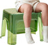 Generic Shower Stool - Clear Bathroom Bench with Storage Space,Seat for Shower - for Bathroom Kitchen Bedside Vanity