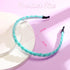 MTLEE 6 Pieces Beaded Headbands, Sparkly Crystal Hair Hoop Hairbands for Women Girls Kids