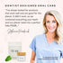 Packaging (186 Pearl Fluoride Mint Toothpaste Tablets | Dentist Designed | Natural Whitening | Sensitivity Relief | TSA