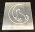 crystalmiracle Selenite 3 Inches Square Etched Charging Reiki Plate Crystal Healing Feng Shui gemstone Gift Positive Energy Peace Meditation Wellness Handcrafted