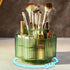 Makeup Brush Holder, 360° Rotating Makeup Brush Organizer, Cosmetic Brushes Storage with 5 Slots for Vanity, Multi-Functional Pen Holder, Colored Pencil, Art Brushes Organizer for Desk (Green) by CESTATIVO