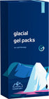 Gel Ice Pack for Injuries Reusable - (12" x 8") Cold Pads for Back Pain, Hip, Knee, Shoulder, Muscle Strains, Migraine & Postpartum Recovery with Flex Technology - Compression Pad.