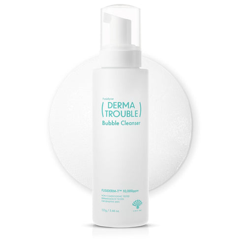 Derma Trouble Bubble Cleanser (5.46floz) - Gentle Low-pH Bubble Cleanser for Comedonal Acne