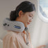 LIPPSY Neck Massager Travel Pillows U-Shaped Memory Foam Neck Pillows & Electric Massager for Muscle, Shoulder
