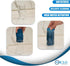 Microfiber Cleaning Cloth Set of 4, Magic Cloth, All Purpose, Super Absorbent, Ultrasoft, 16'' x 24'', Salmon Series